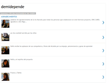 Tablet Screenshot of demi-depende.blogspot.com
