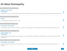 Tablet Screenshot of free-homeopathy.blogspot.com