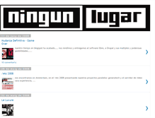 Tablet Screenshot of ningunlugar-espaicultural.blogspot.com