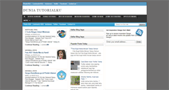 Desktop Screenshot of duniatutorialku.blogspot.com