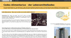 Desktop Screenshot of codex-alimentarius-de.blogspot.com