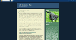 Desktop Screenshot of mydogsid.blogspot.com