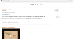 Desktop Screenshot of mchef.blogspot.com