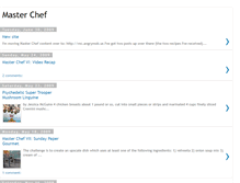 Tablet Screenshot of mchef.blogspot.com