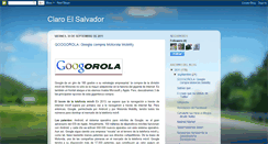 Desktop Screenshot of clarosalvador.blogspot.com