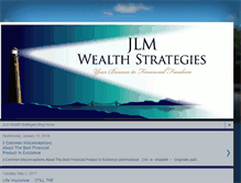 Tablet Screenshot of jlmwealthstrategies.blogspot.com