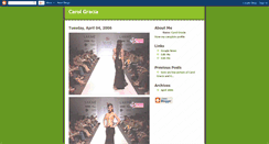 Desktop Screenshot of carolgracia.blogspot.com