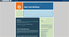 Desktop Screenshot of beerandwhiskey.blogspot.com