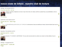 Tablet Screenshot of nossoclubedeleitura.blogspot.com