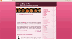 Desktop Screenshot of leblogduvin.blogspot.com