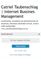 Mobile Screenshot of catrieltaubenschlag.blogspot.com
