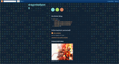 Desktop Screenshot of dragonballpong.blogspot.com