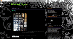 Desktop Screenshot of itsjustpaperbrigit.blogspot.com