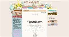 Desktop Screenshot of les-marques-stylish-st0re.blogspot.com