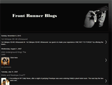 Tablet Screenshot of front-runner.blogspot.com