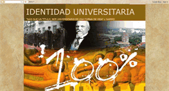 Desktop Screenshot of identidaduniversitariaunam.blogspot.com