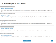 Tablet Screenshot of lakeviewjhspe.blogspot.com