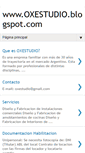 Mobile Screenshot of oxestudio.blogspot.com