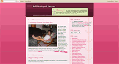 Desktop Screenshot of alittledropofheaven.blogspot.com