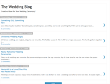 Tablet Screenshot of creativeweddingceremonies.blogspot.com