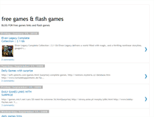 Tablet Screenshot of freegames-links.blogspot.com