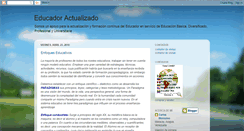 Desktop Screenshot of educadoractualizado.blogspot.com