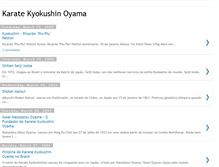 Tablet Screenshot of kyokushin-oyama.blogspot.com