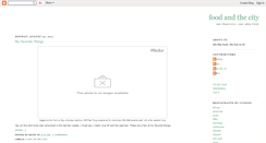 Desktop Screenshot of foodandthecitysf.blogspot.com