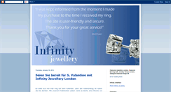 Desktop Screenshot of diamondinfinityjewellery.blogspot.com