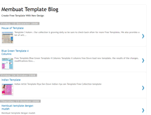 Tablet Screenshot of caramembuattemplate.blogspot.com