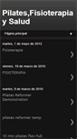 Mobile Screenshot of fisiopilatesalud.blogspot.com