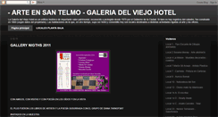 Desktop Screenshot of galeriadelviejohotel.blogspot.com