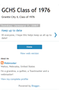 Mobile Screenshot of gchsclassof1976.blogspot.com