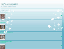 Tablet Screenshot of grysscrapperier.blogspot.com