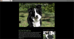 Desktop Screenshot of kenziestraining.blogspot.com