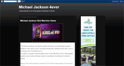 Desktop Screenshot of michael-jackson-4ever.blogspot.com