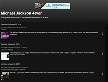 Tablet Screenshot of michael-jackson-4ever.blogspot.com