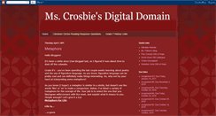 Desktop Screenshot of digitalcrosbie.blogspot.com