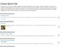 Tablet Screenshot of choiceearth.blogspot.com