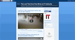 Desktop Screenshot of itauthoritynews.blogspot.com