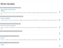 Tablet Screenshot of comunicacionessilviacorrales.blogspot.com
