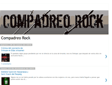 Tablet Screenshot of compadreorock.blogspot.com