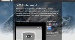 Desktop Screenshot of decollecter.blogspot.com