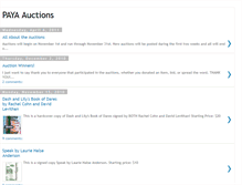 Tablet Screenshot of payaauctions.blogspot.com