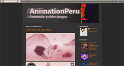 Desktop Screenshot of animationperu.blogspot.com