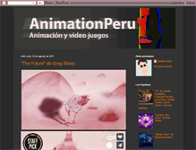 Tablet Screenshot of animationperu.blogspot.com