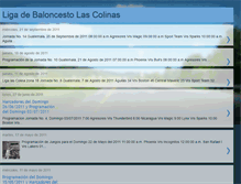 Tablet Screenshot of ligacolinas.blogspot.com