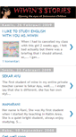 Mobile Screenshot of miswiwinstories.blogspot.com