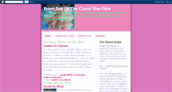 Desktop Screenshot of fromoutoftheclosetsheflew.blogspot.com