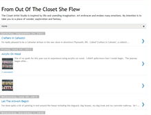 Tablet Screenshot of fromoutoftheclosetsheflew.blogspot.com